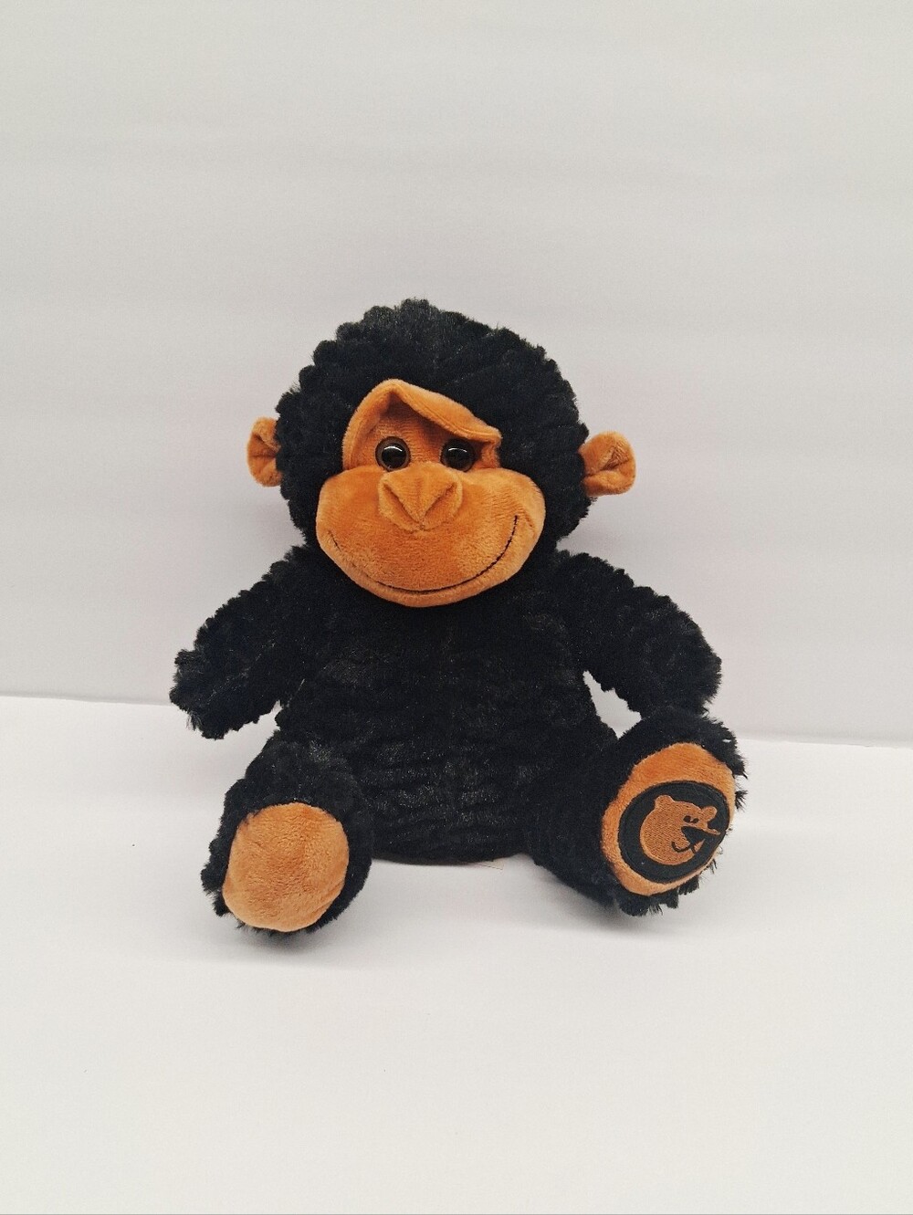 Goffa 9" Gorilla / Monkey Black And Brown Soft Plush Stuffed Animal